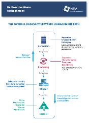 Overall radioactive waste management path