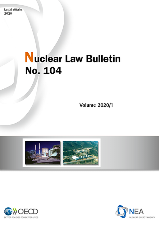 Cover Nuclear Law Bulletin 104 - Front (002)