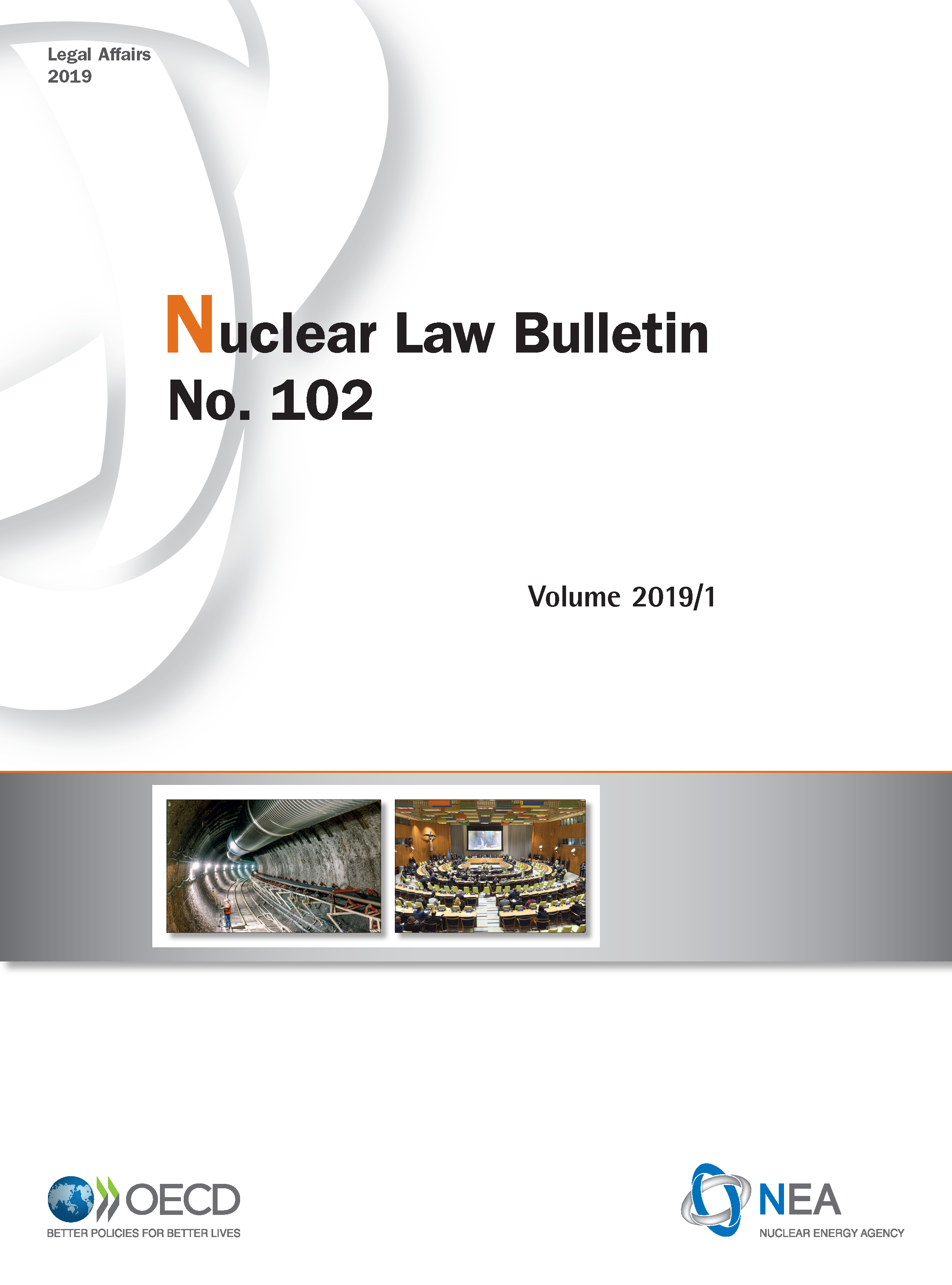 Nuclear Law Bulletin No. 102 – Volume 2019 1 Cover