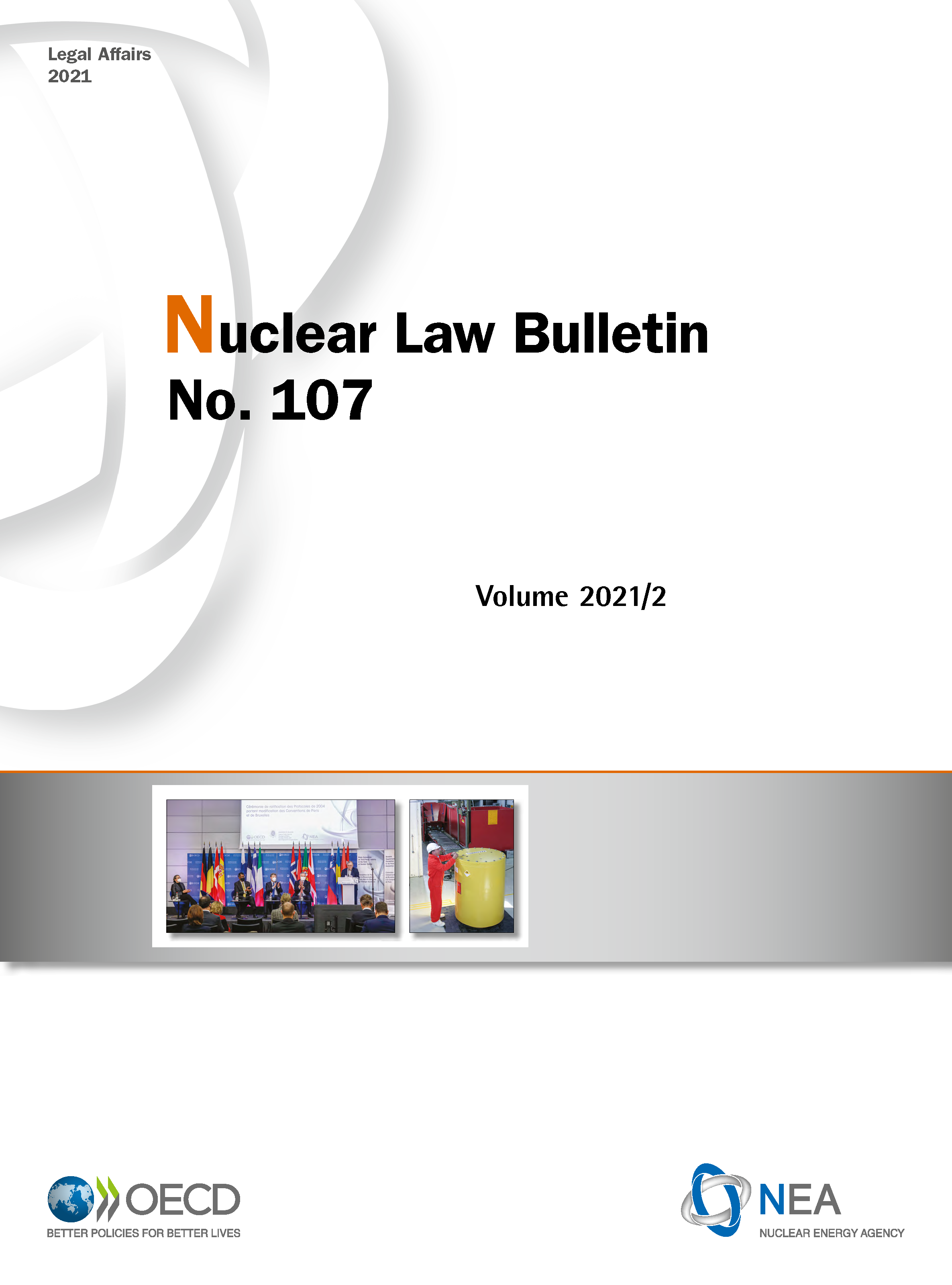 Nuclear Law Bulletin No. 107 – Volume 2021 2 Cover